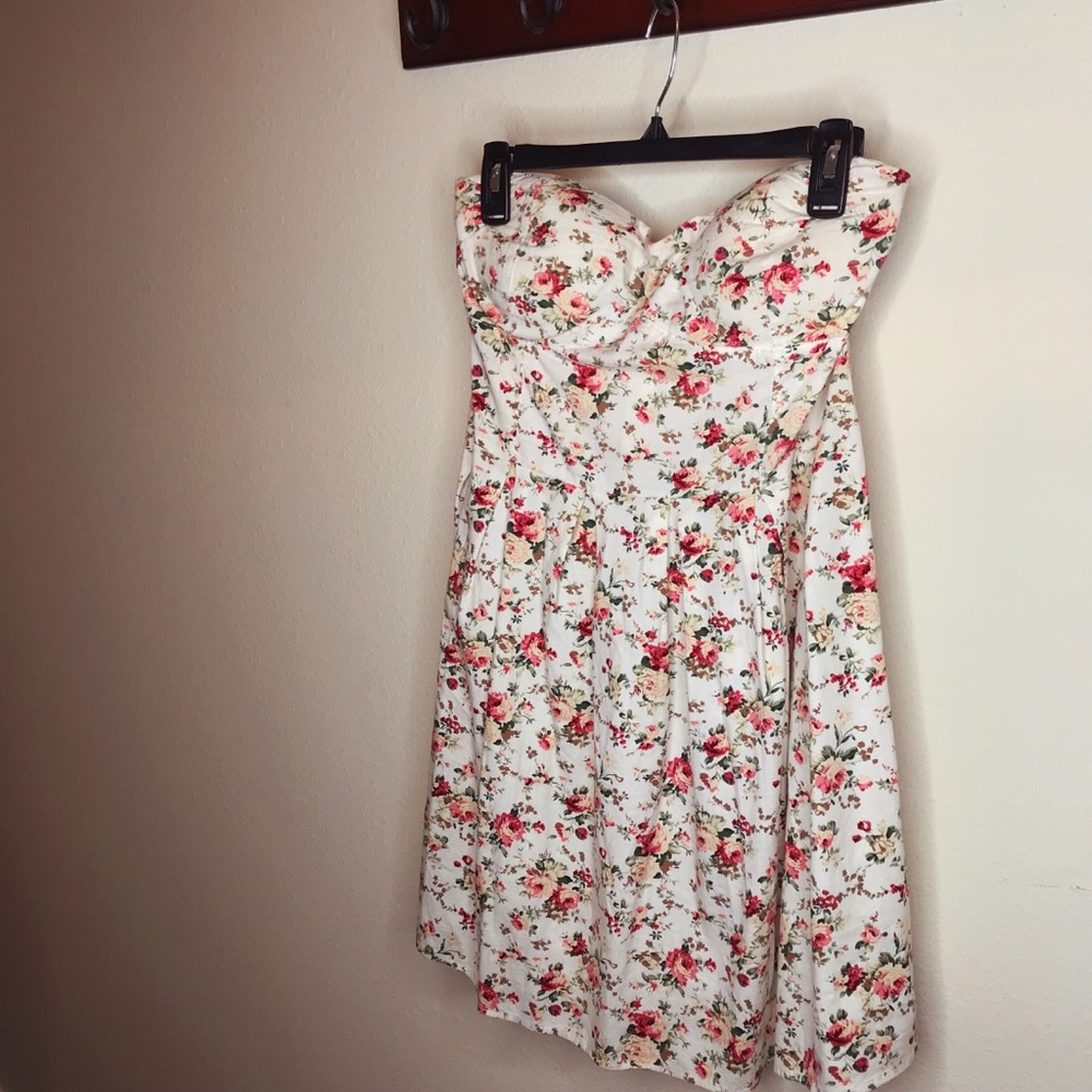 Floral Strapless Sundress size XL
